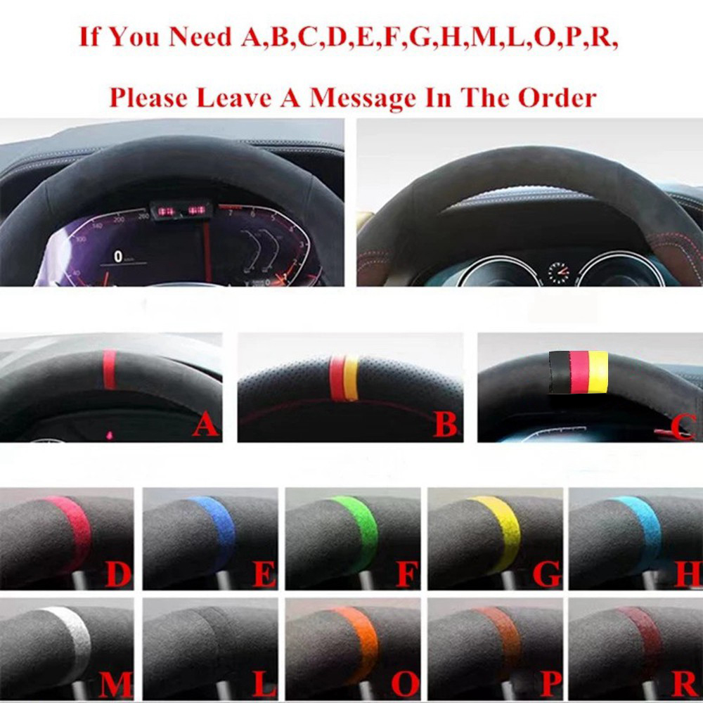 KIA K5 DL3 2020-2021 용 DIY 맞춤형 - Car Steering Wheel Cover Anti Slip Breathable 리뷰 및 가격