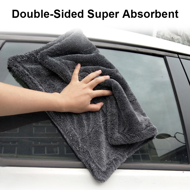 세차 수건 1200GSM 양면 수건 자동차 자세히 트위 - Microfiber Car Drying Towel Super Absorbent 리뷰 및 가격