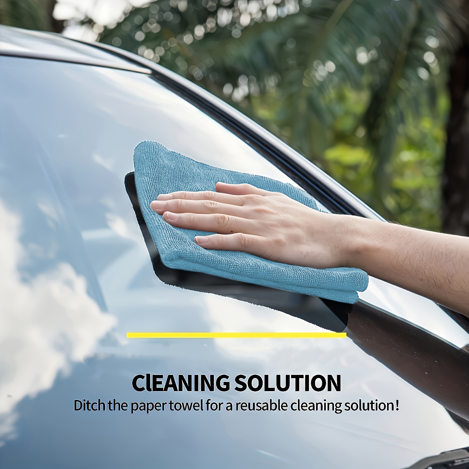 마이크로화이버 청소 타월 40x40cm, 초흡수성 보풀 - Microfiber Car Drying Towel Super Absorbent 리뷰 및 가격
