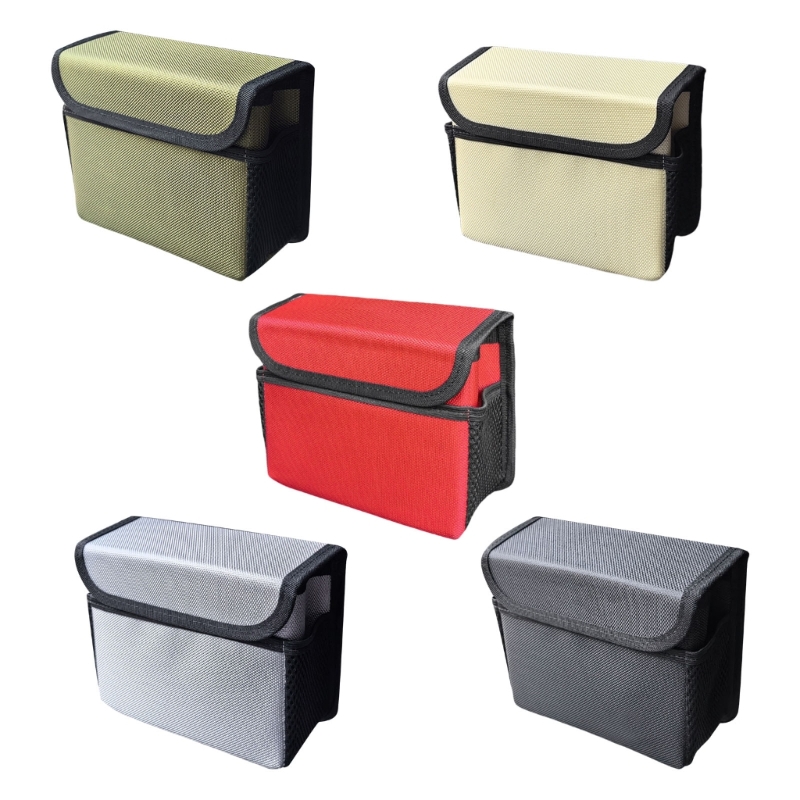 자동차 뒷좌석 정리함 보관 가방 쓰레기통 자동 정리함  - Waterproof Car Trash Can With Lid 리뷰 및 가격