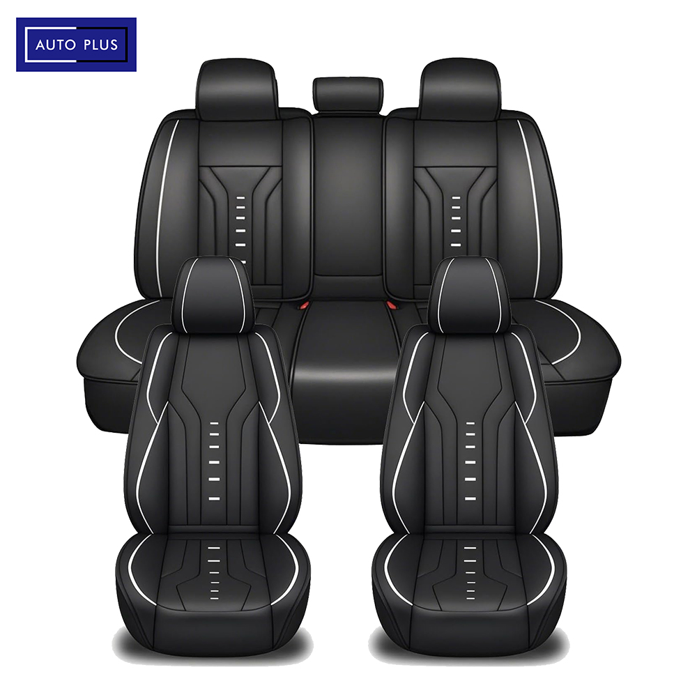 럭셔리 유니버셜 가죽 자동차 시트 커버 풀세트 사계절용 - Leather Car Seat Covers Full Set Universal 리뷰 및 가격