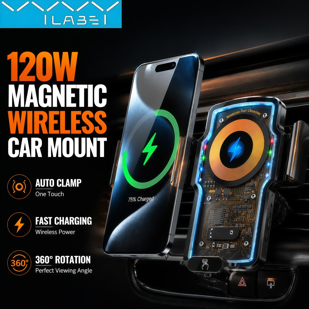 비빌랩스 마그네틱 무선 차량용 핸드폰 거치대 고속 충전 - Magnetic Phone Holder For Car Vent 리뷰 및 가격