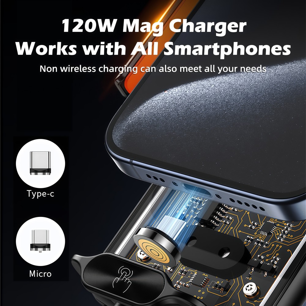 비빌랩스 마그네틱 무선 차량용 핸드폰 거치대 고속 충전 - Magnetic Phone Holder For Car Vent 리뷰 및 가격