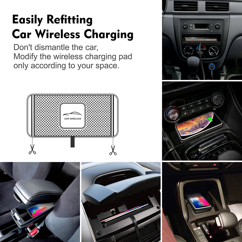 차량용 무선 충전 매트 실리콘 논슬립 패드 아이폰 17 - Wireless Car Charger Mount Fast Charging 리뷰 및 가격