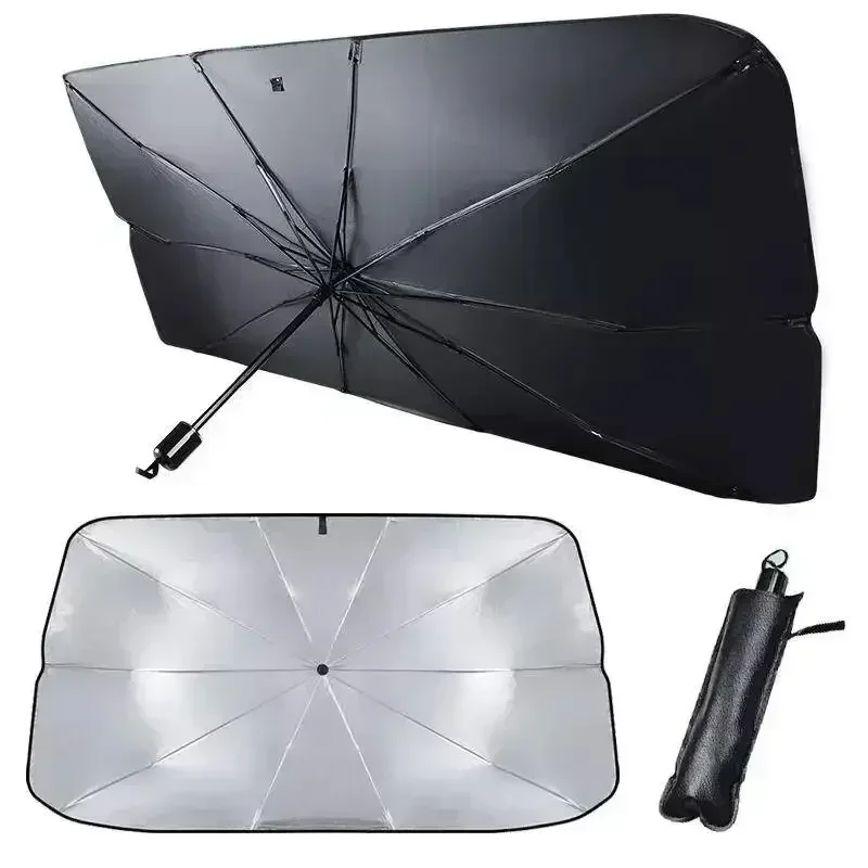 자동차 접이식 앞유리 차양막, 실내 햇빛 가리개, 앞창 - Car Sunshade Windshield Umbrella Foldable 리뷰 및 가격