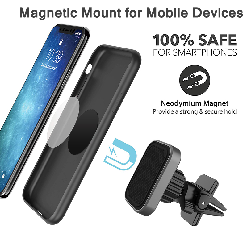 다기능 범용 자동차 에어벤트 마그네틱 휴대폰 거치대 3 - Magnetic Phone Holder For Car Vent 리뷰 및 가격