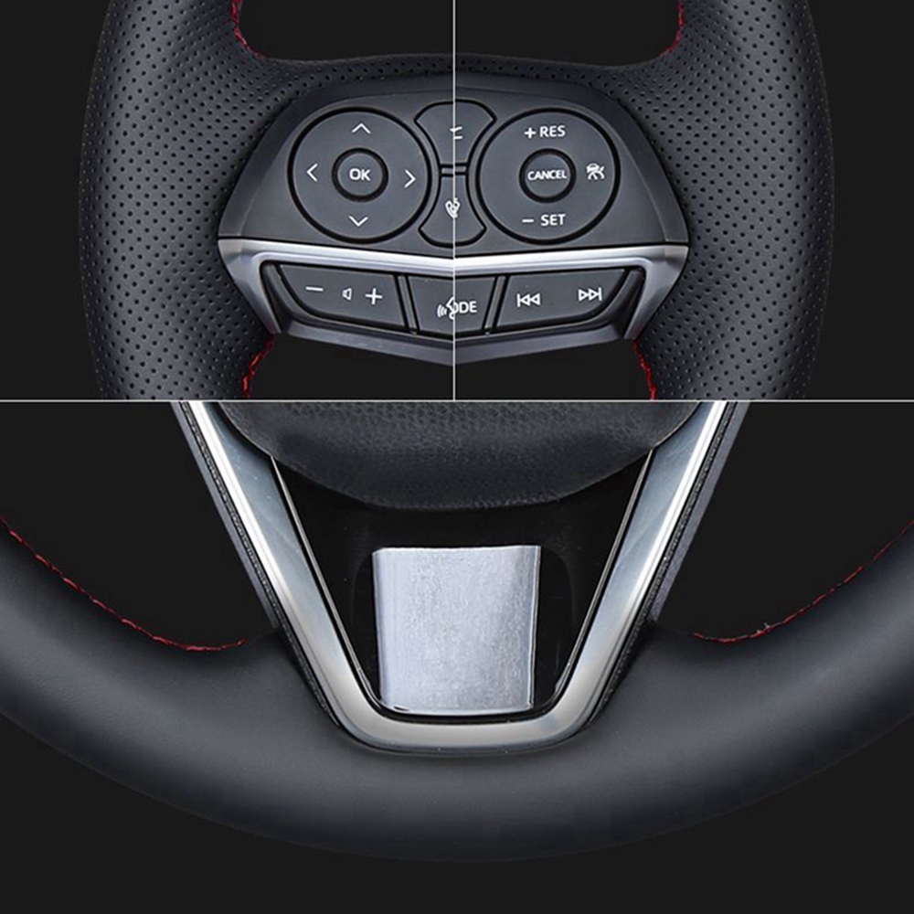 맞춤형 자동차 핸들 커버, 미끄럼 방지 스웨이드 가죽, - Car Steering Wheel Cover Anti Slip Breathable 리뷰 및 가격