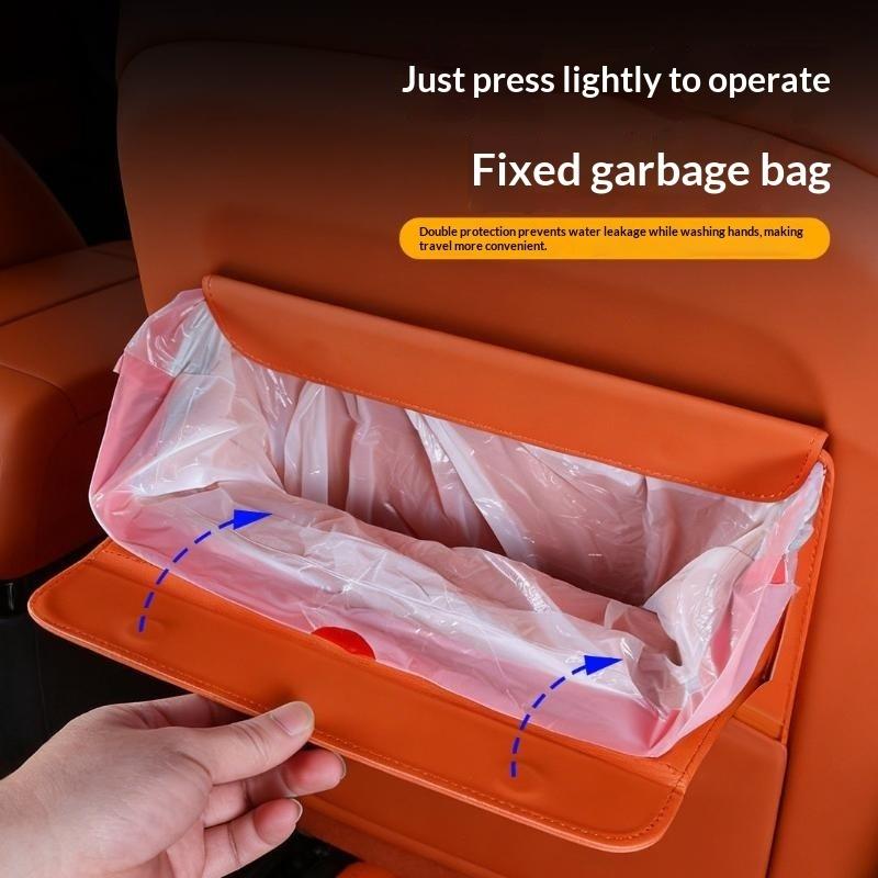 차량용 쓰레기통 방수 자석 부착형 숨겨진 수납 가방 ( - Waterproof Car Trash Can With Lid 리뷰 및 가격
