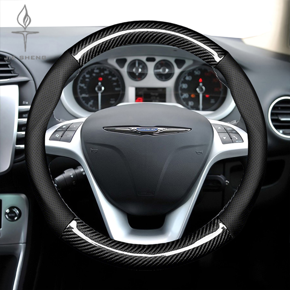 크라이슬러 300 300c Pacifica 200 Se - Car Steering Wheel Cover Anti Slip Breathable 리뷰 및 가격