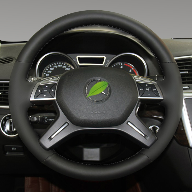 메르세데스 벤츠 C GL M 클래스 W204 X166  - Car Steering Wheel Cover Anti Slip Breathable 리뷰 및 가격
