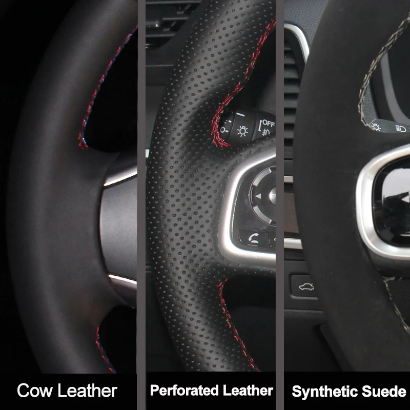 메르세데스 벤츠 C GL M 클래스 W204 X166  - Car Steering Wheel Cover Anti Slip Breathable 리뷰 및 가격