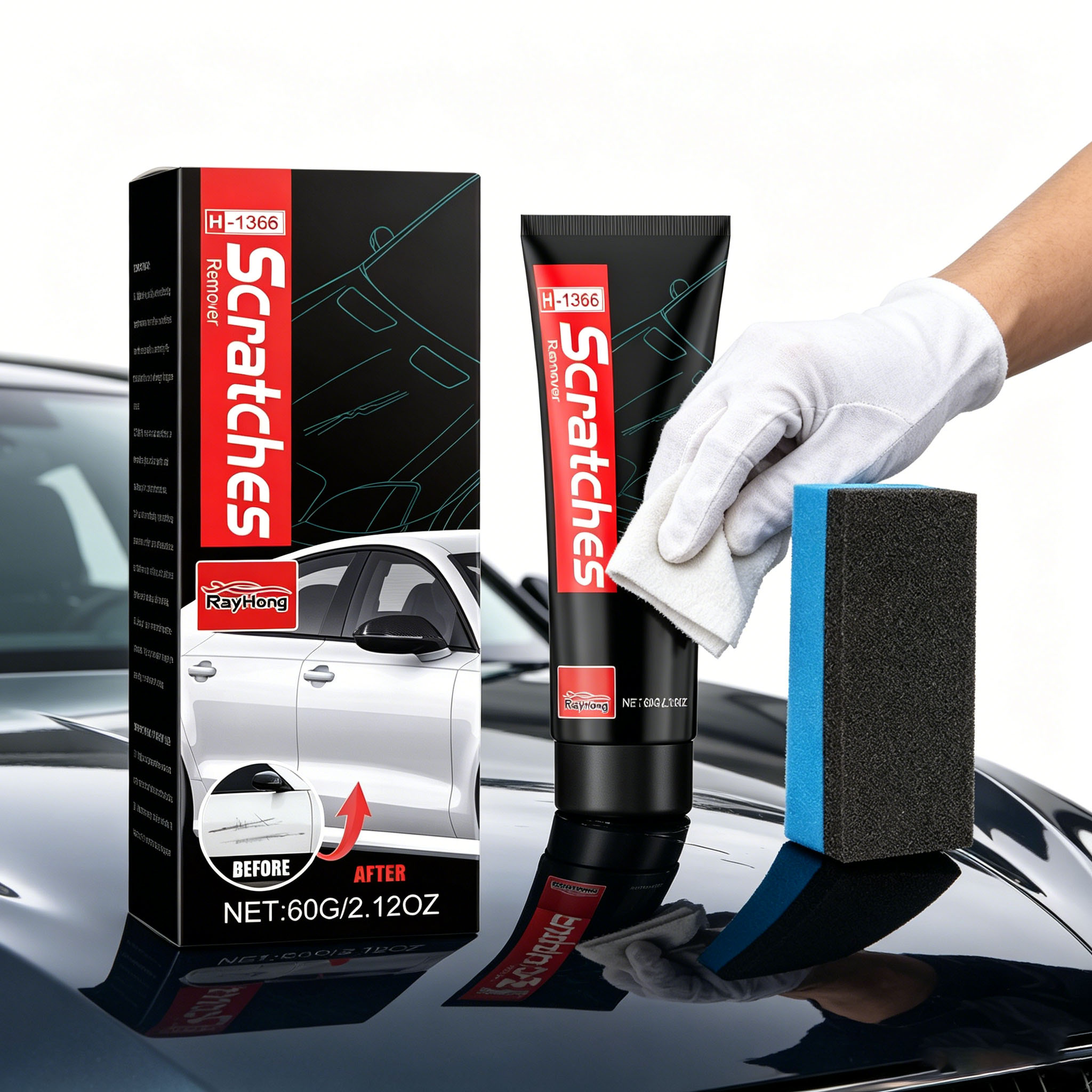 자동차 스크래치 제거 페이스트, 작은 흠집 및 페인트  - Car Scratch Repair Polishing Wax Paste 리뷰 및 가격